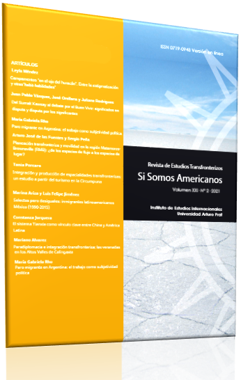 					Ver Vol. 22 Núm. 2 (2022): Si Somos Americanos. Revista de Estudios Transfronterizos 
				